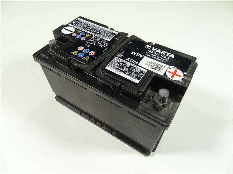 VW T5 Facelift Batterie Autobatterie Zusatzbatterie AGM